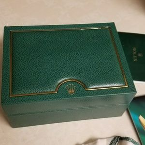 Auethneic Rolex box.  EMPTY . Watch not included.